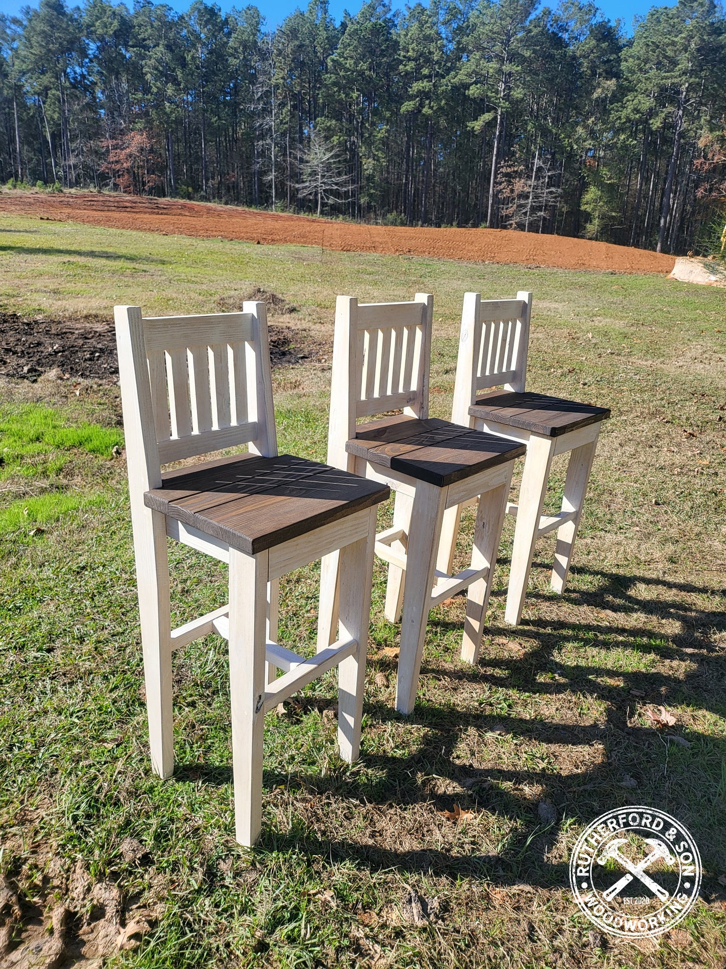 Mission Style Barstools