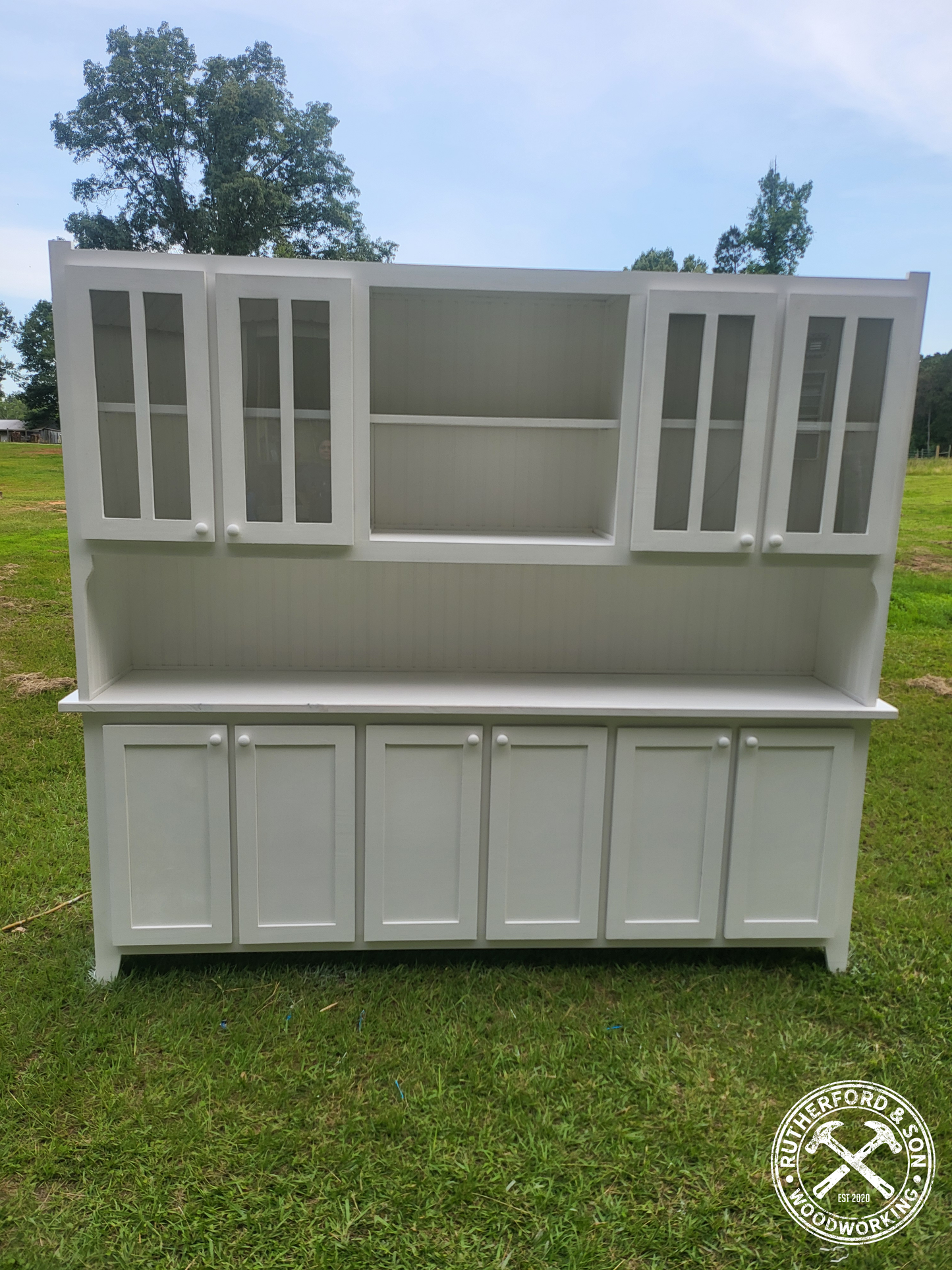The Ocean City Farmhouse Hutch