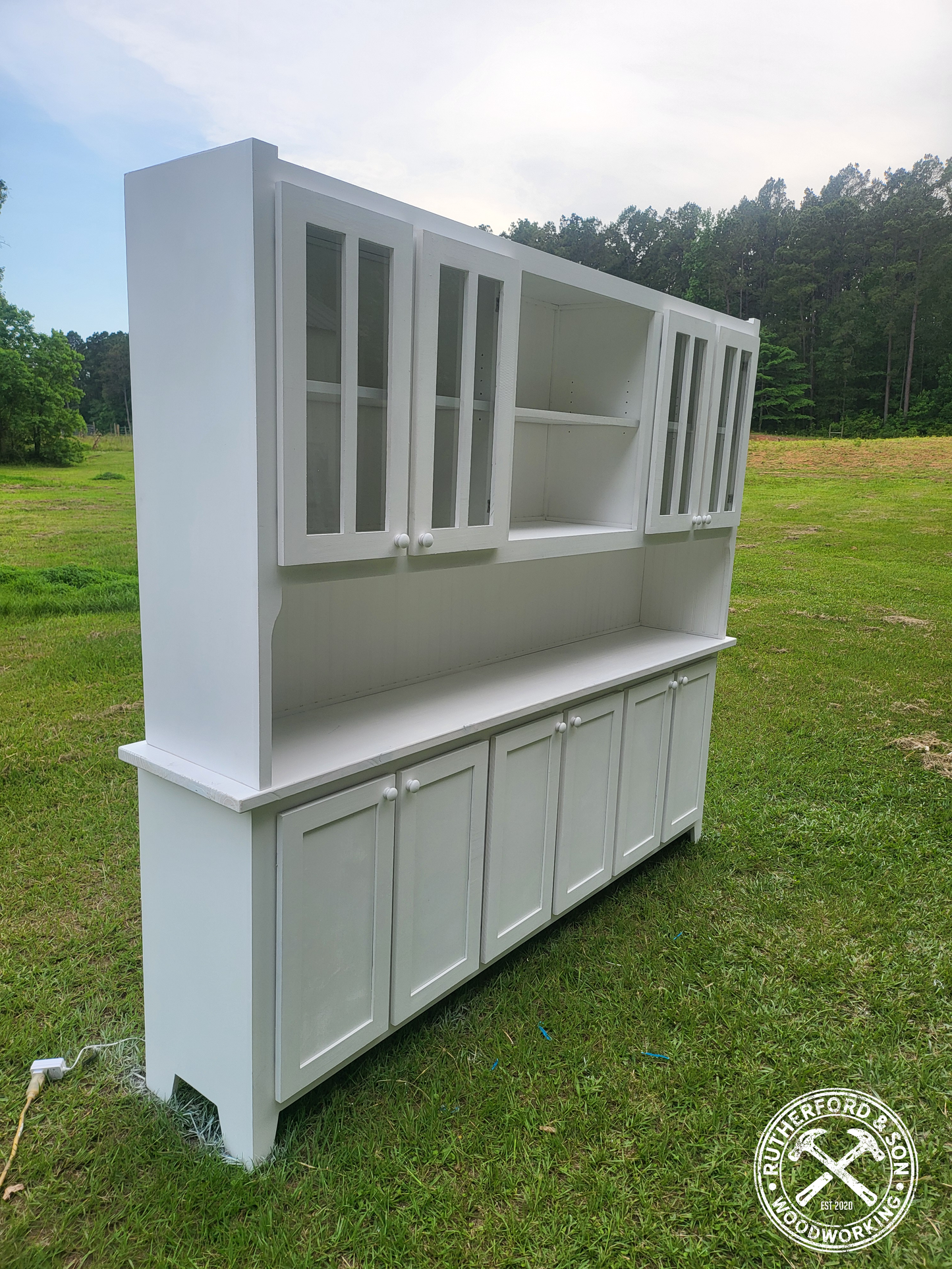 The Ocean City Farmhouse Hutch