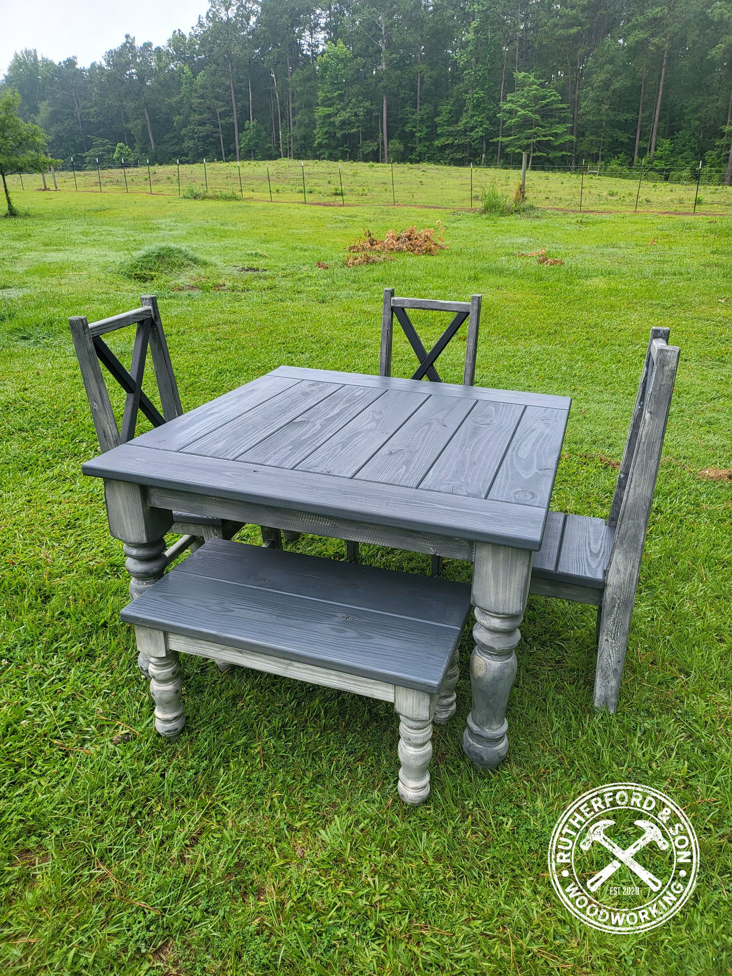 Square Style Farmhouse Table