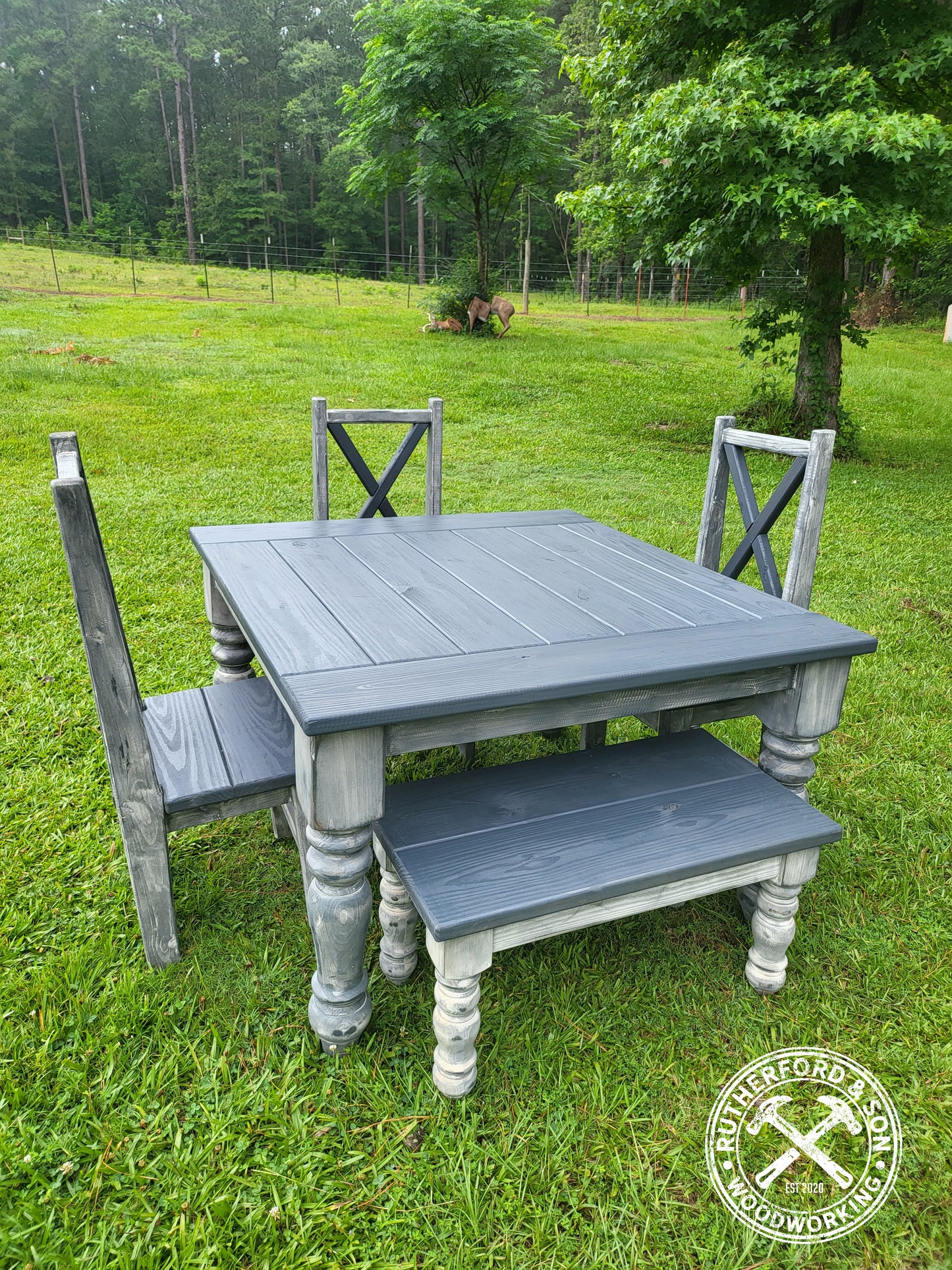 Square Style Farmhouse Table