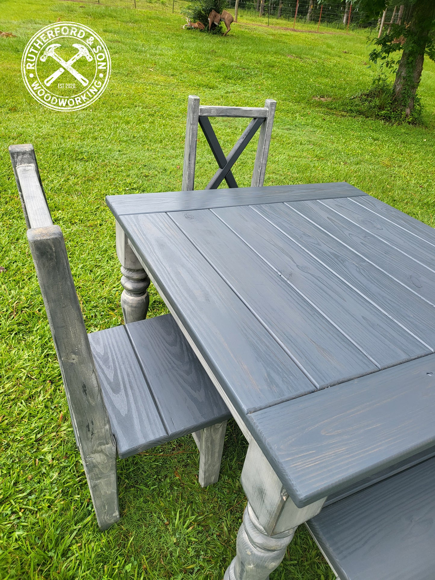 Square Style Farmhouse Table