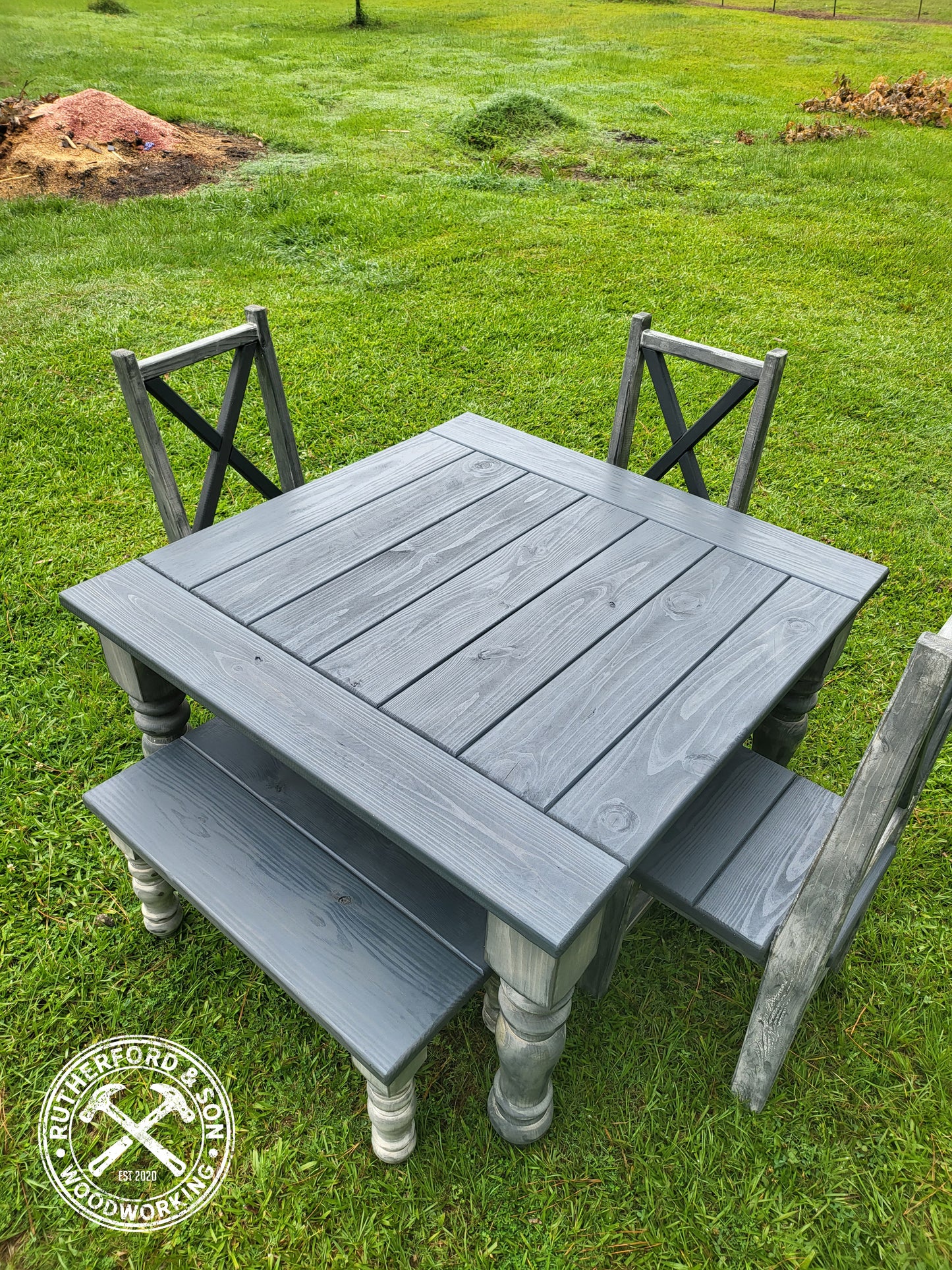 Square Style Farmhouse Table