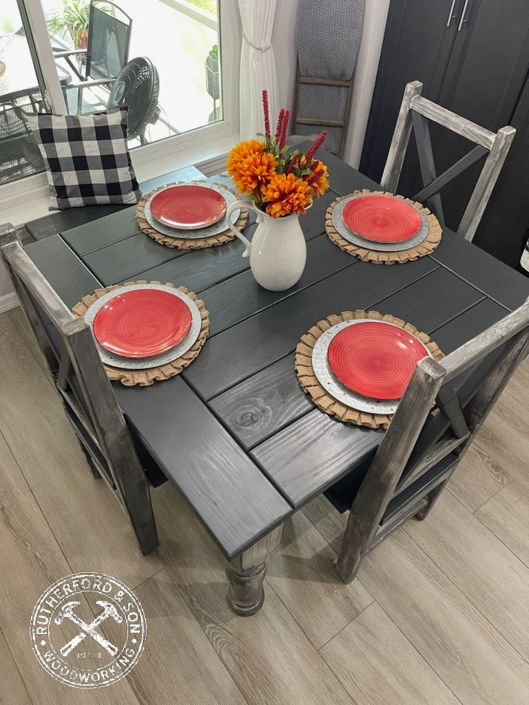 Square Style Farmhouse Table