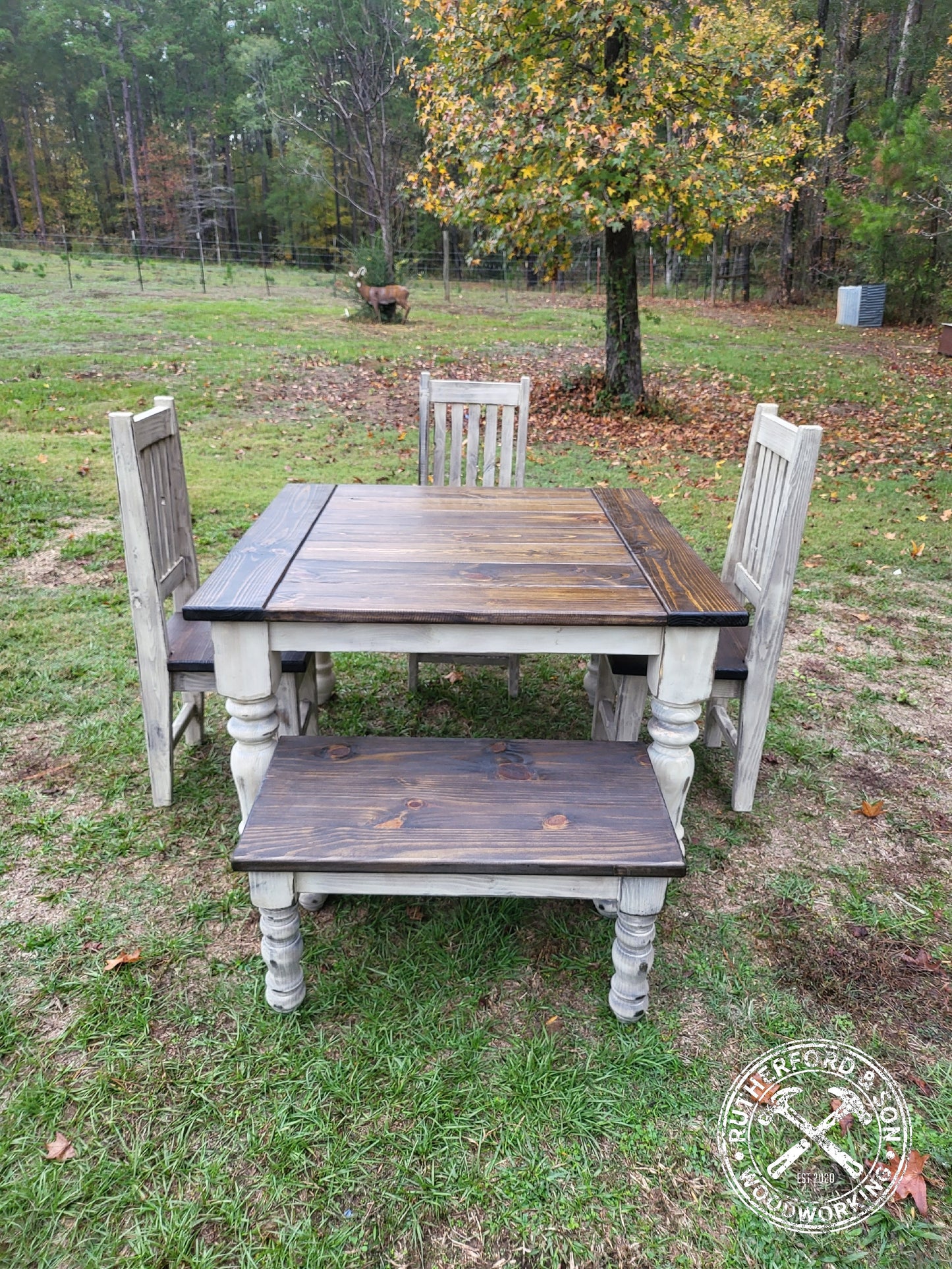 Square Style Farmhouse Table