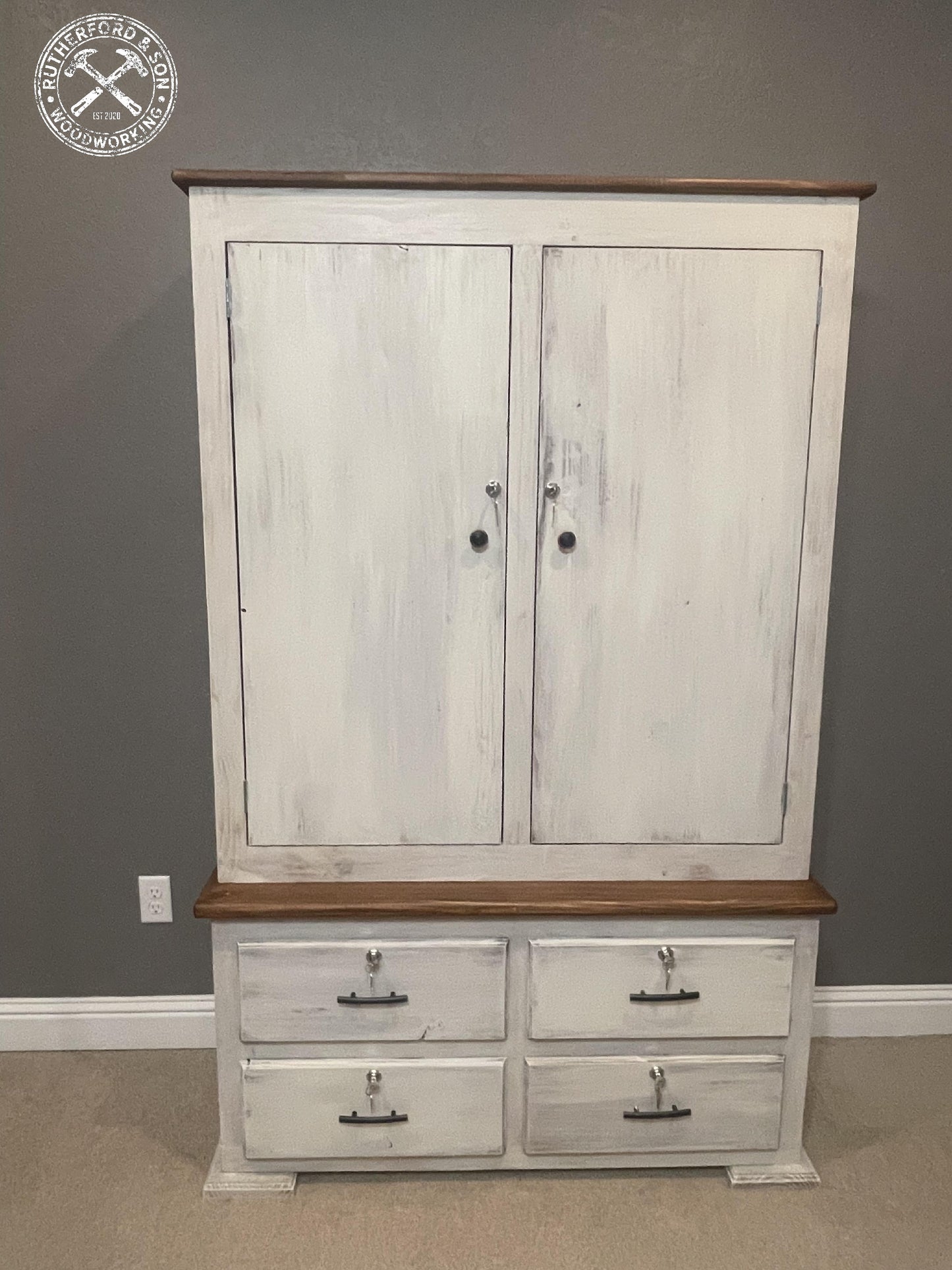 Farmhouse Gun Cabinet