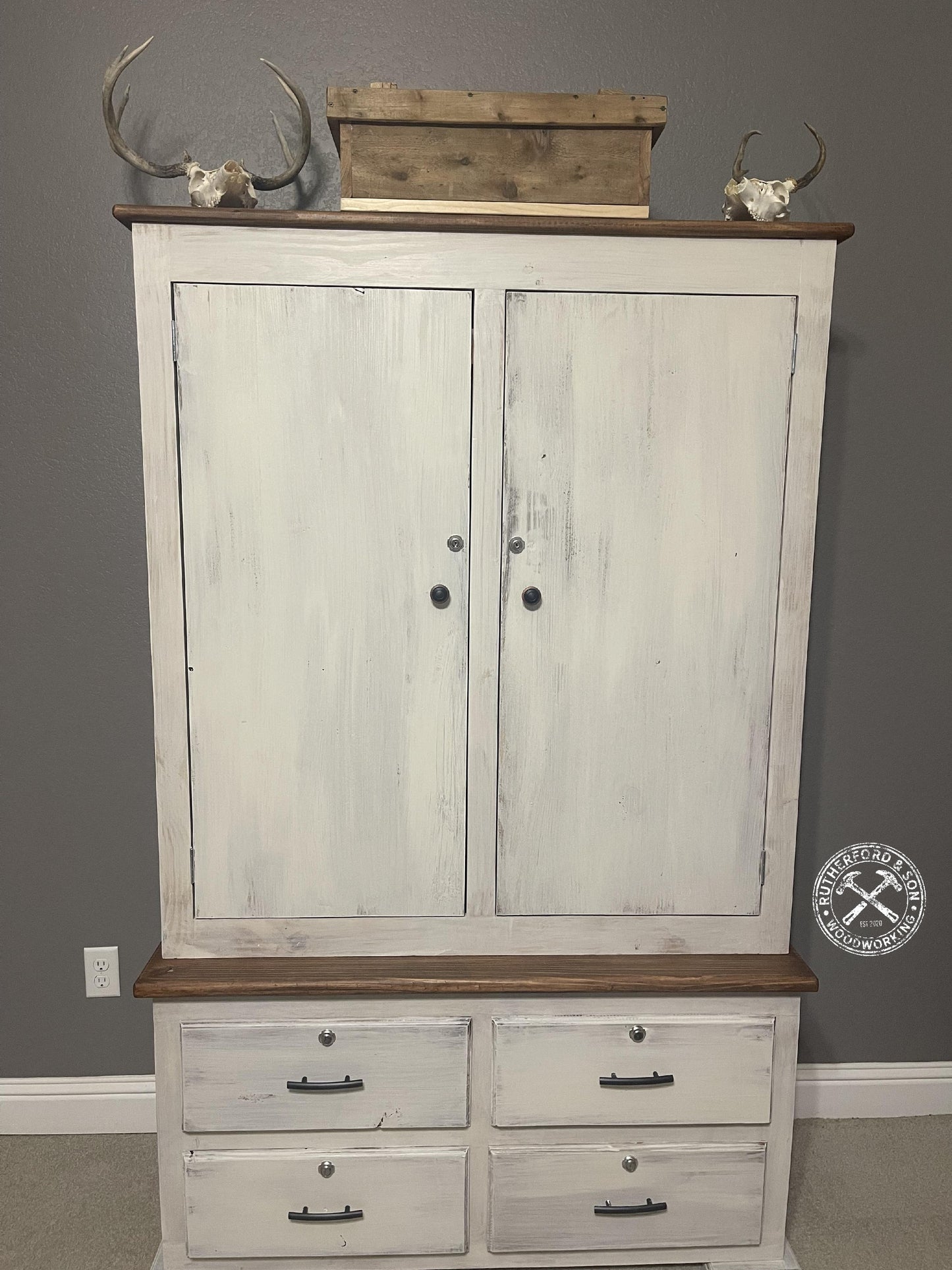 Farmhouse Gun Cabinet