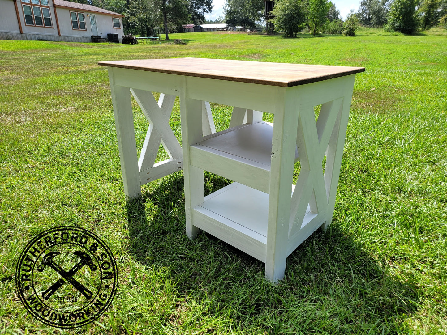 Farmhouse X Style Desk