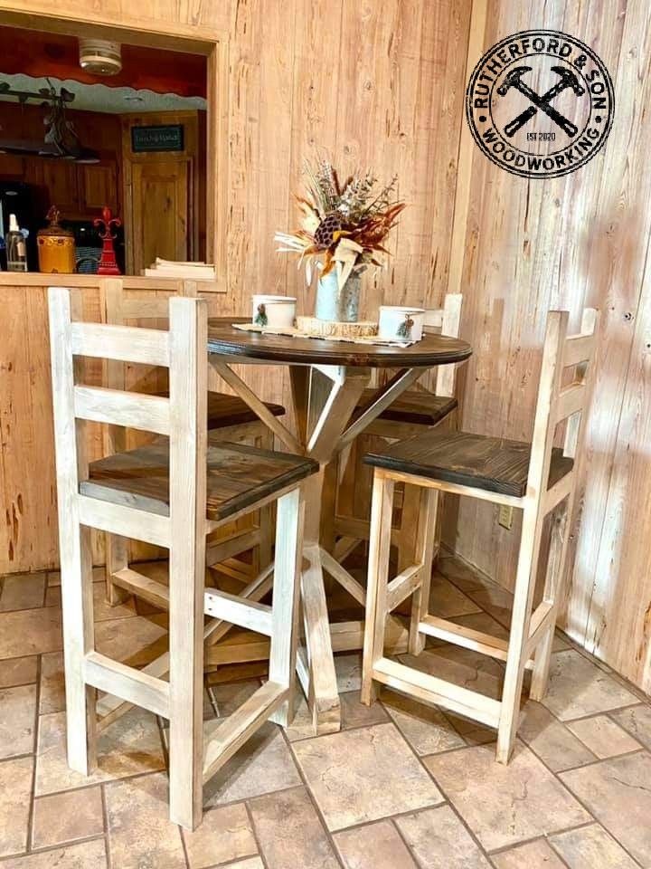 Farmhouse Pub Style Table