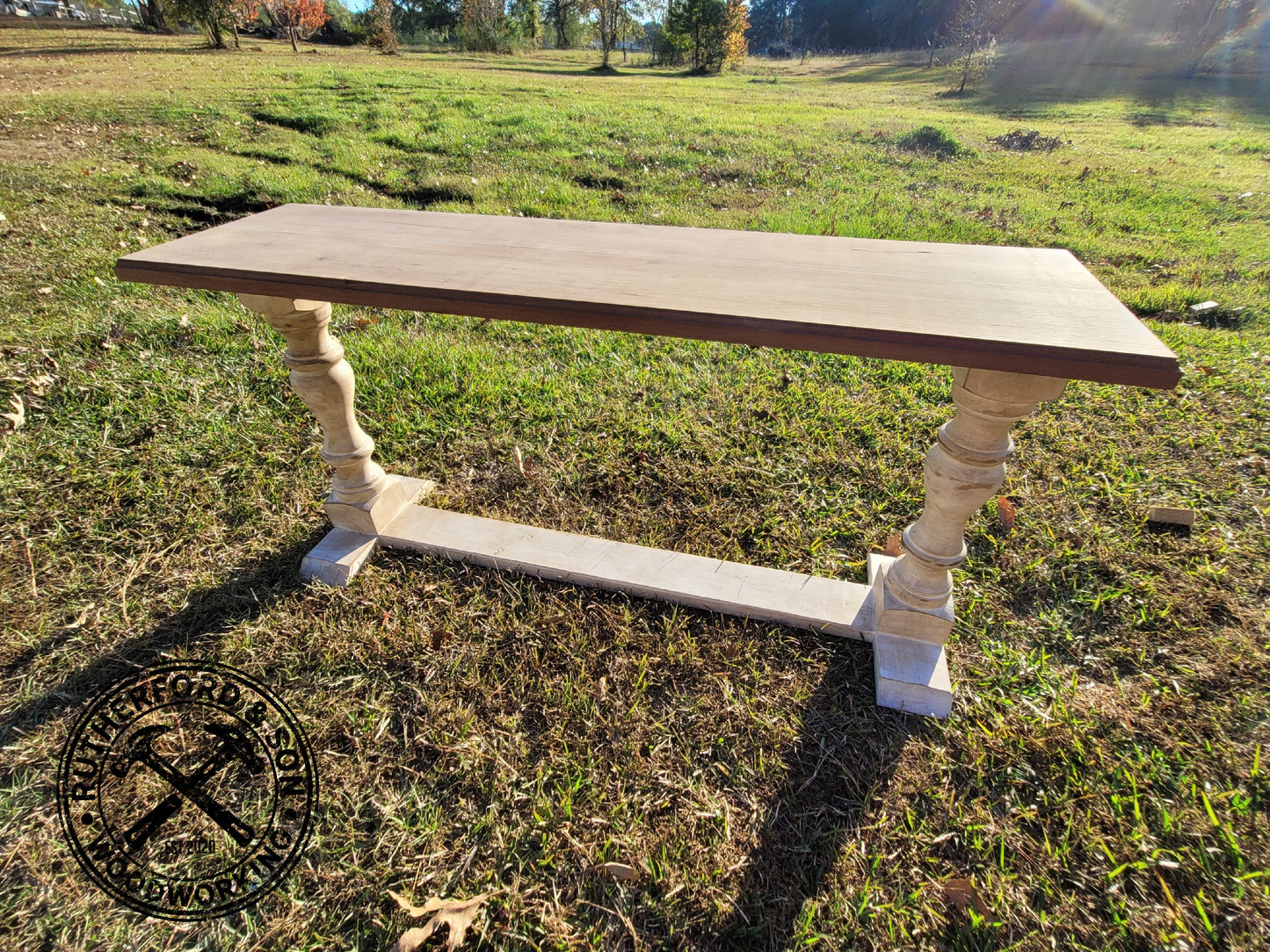 Walnut Entryway Table