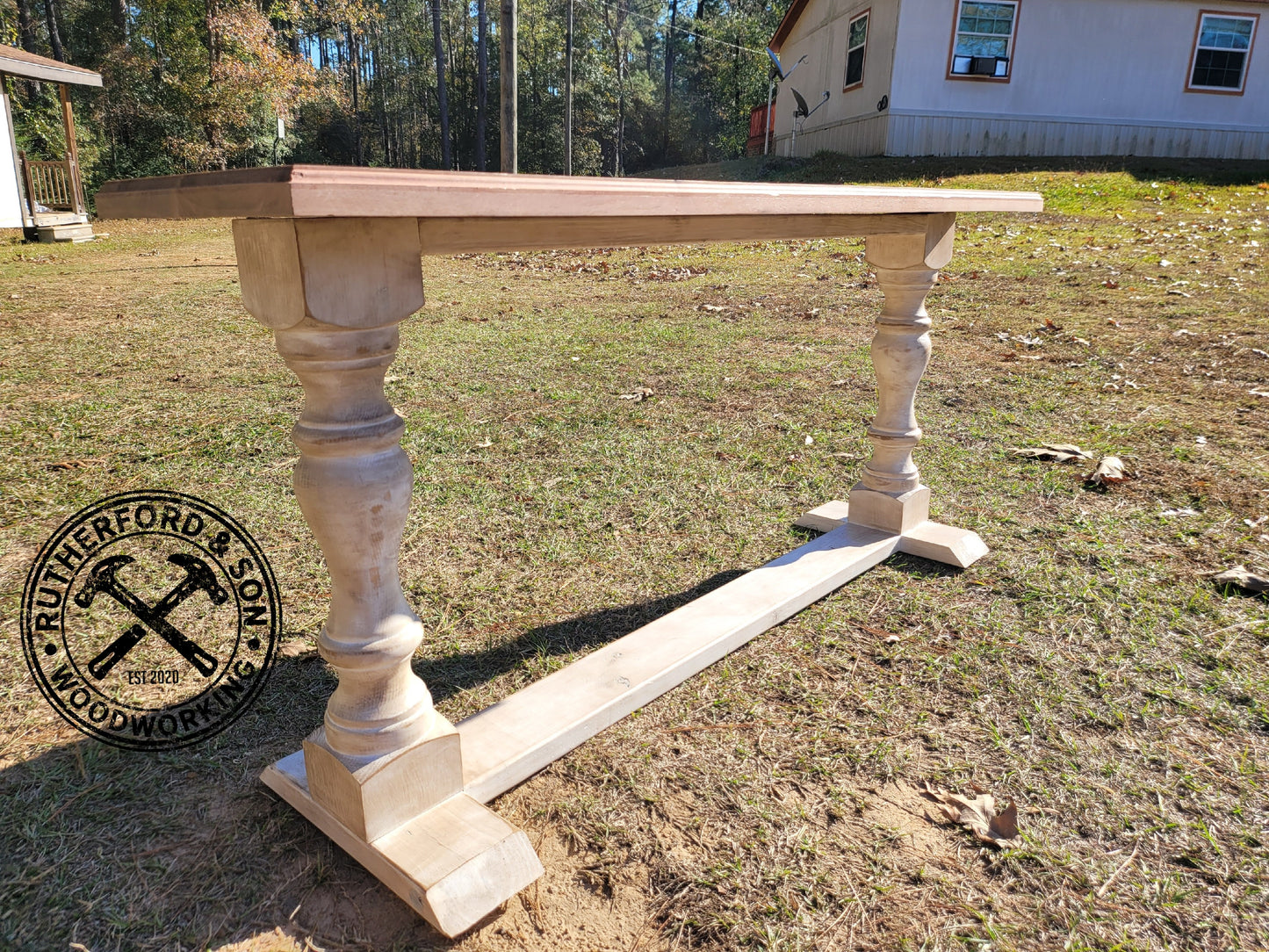 Walnut Entryway Table