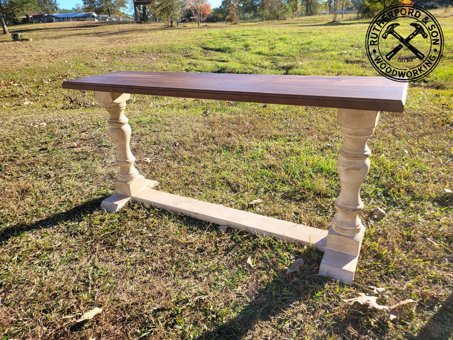 Walnut Entryway Table