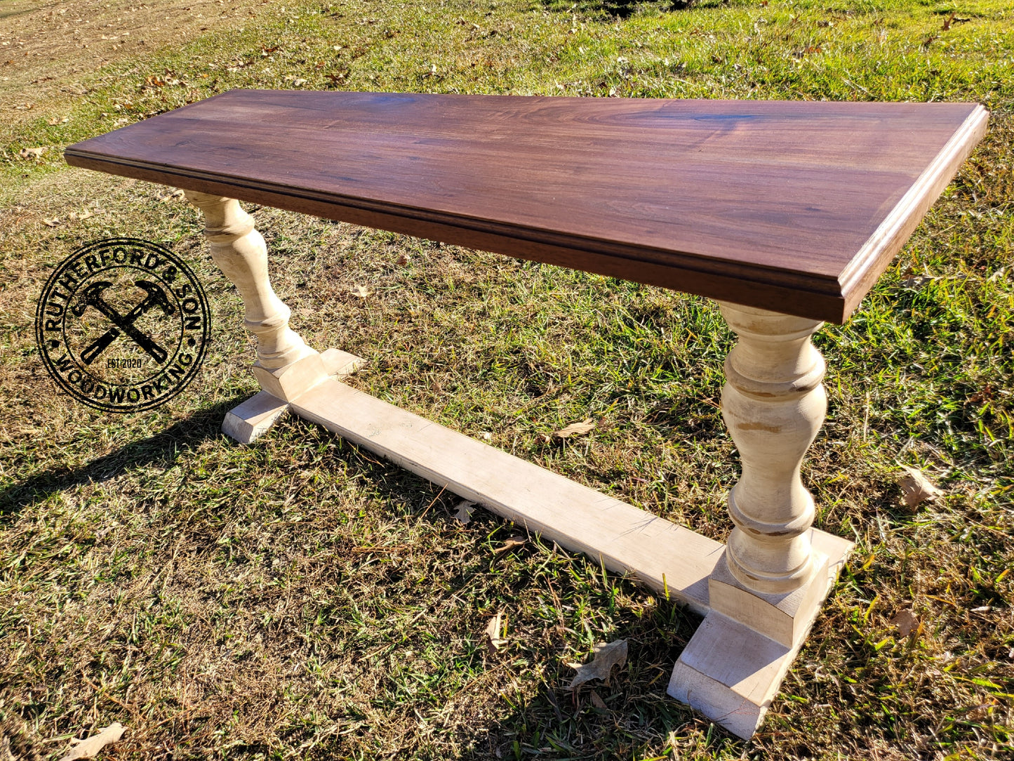 Walnut Entryway Table