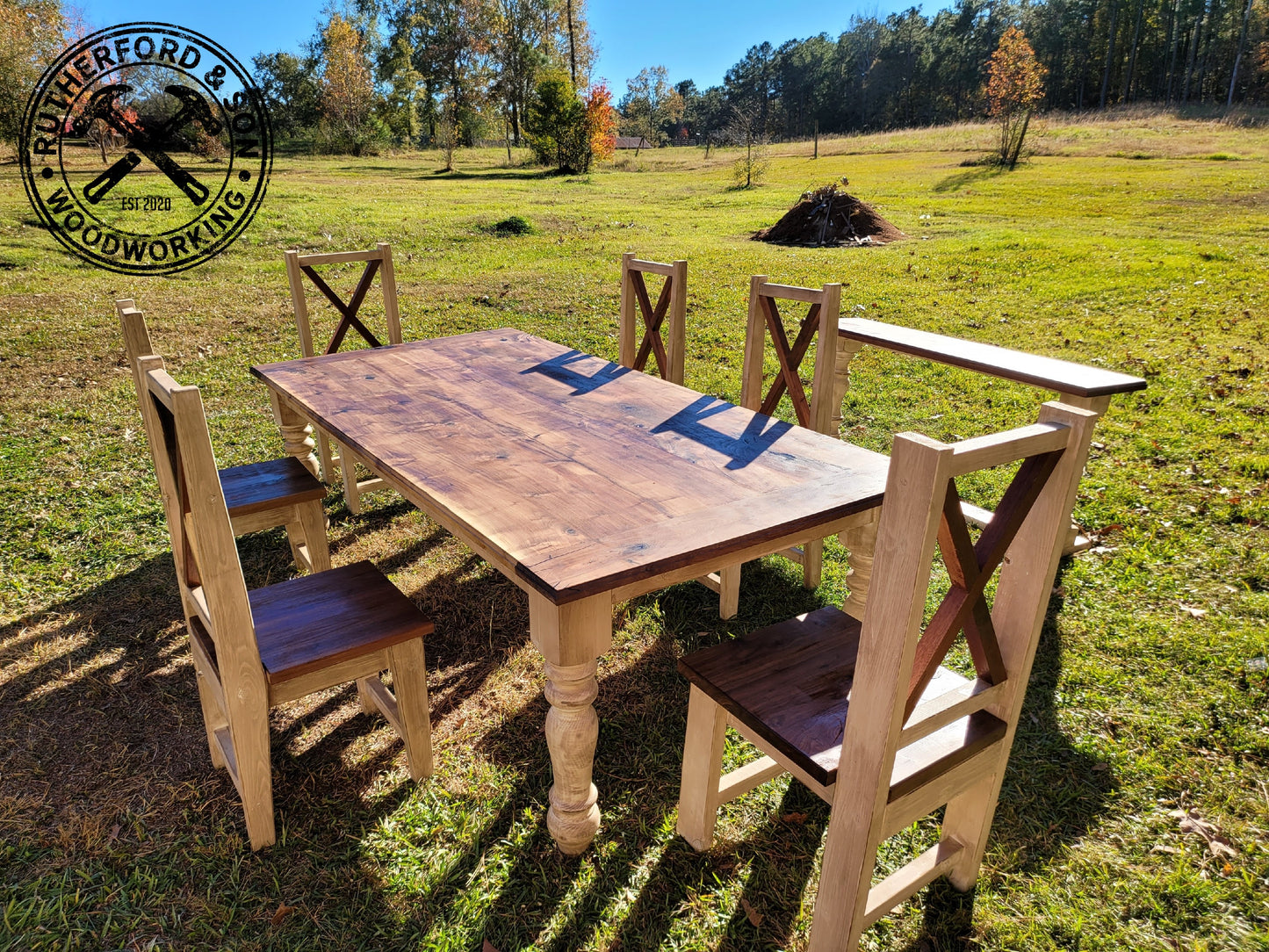 Walnut Farmhouse Table