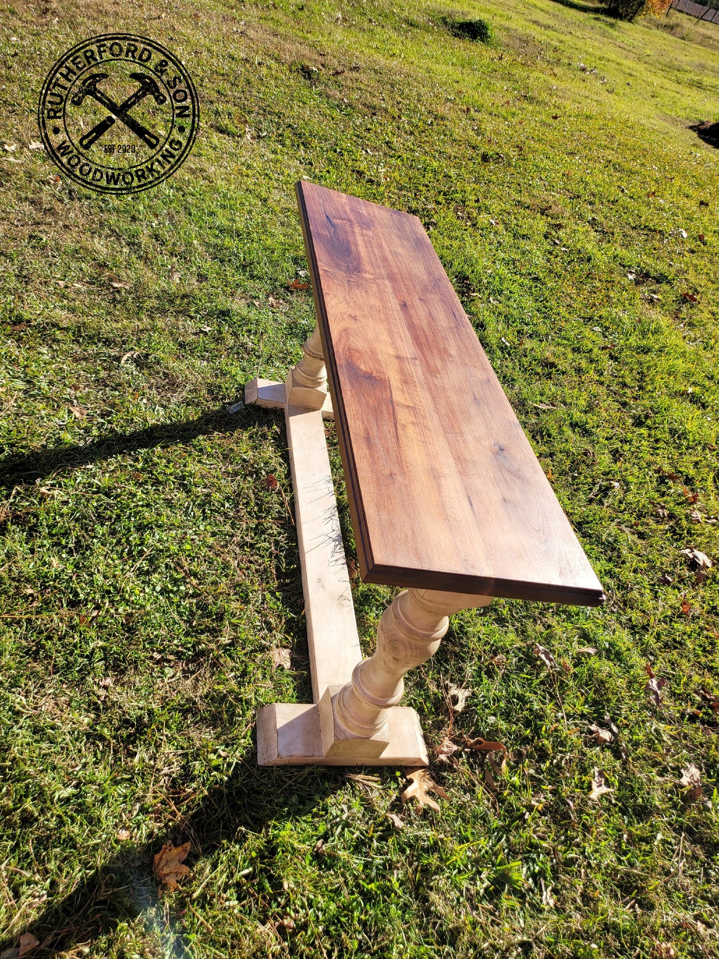 Walnut Entryway Table