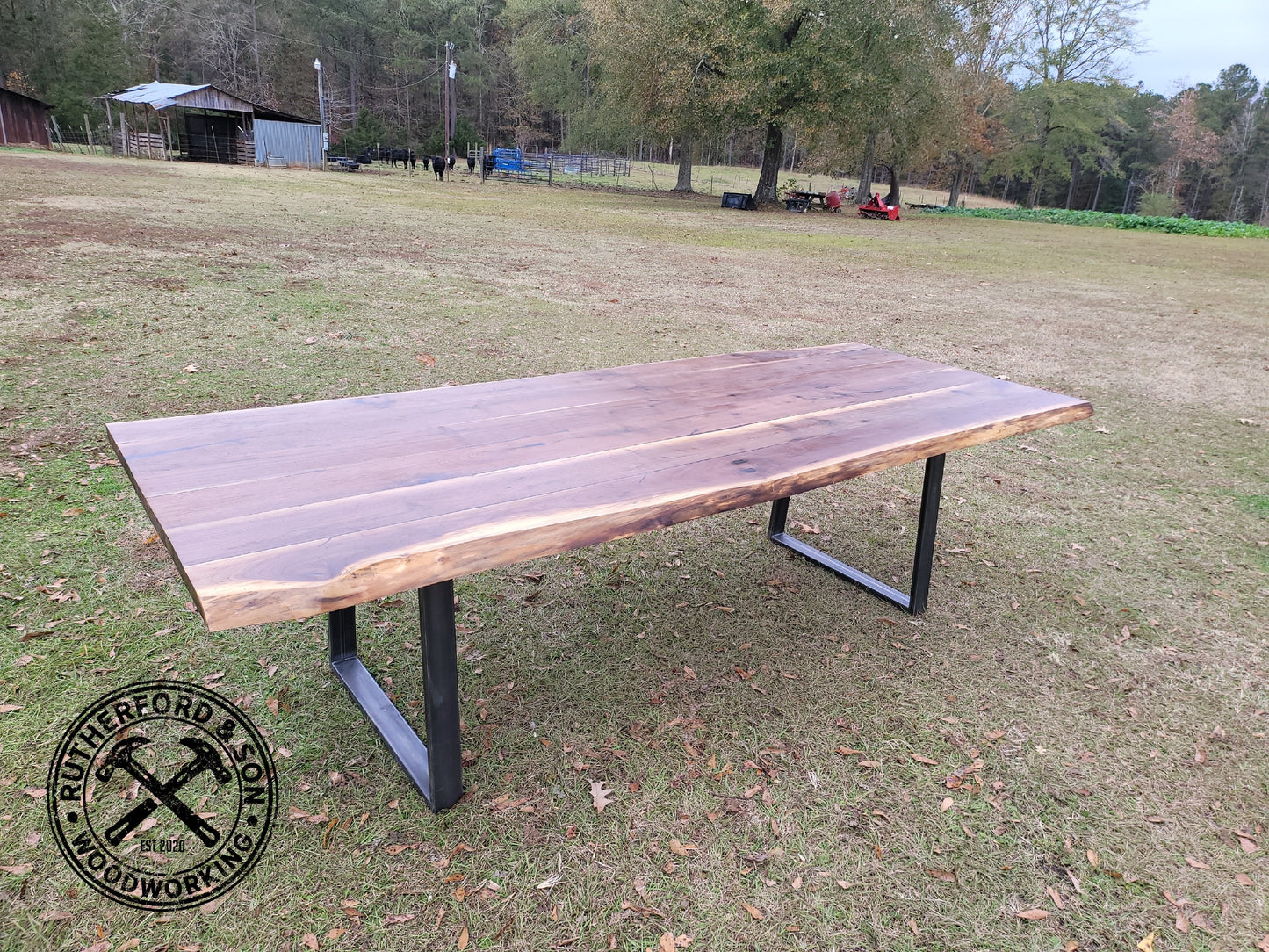 Black Walnut Live Edge Table