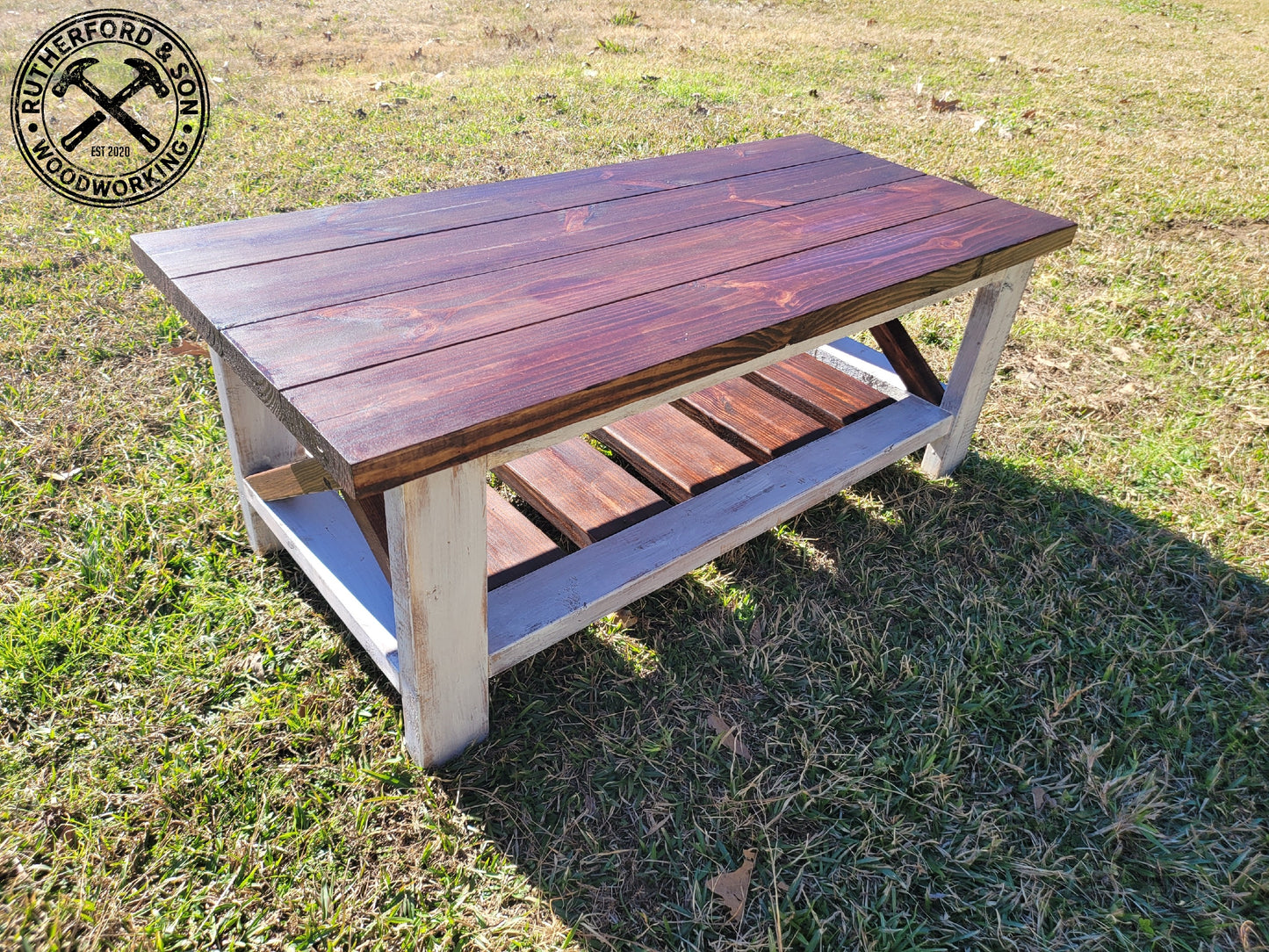 Traditional Farmhouse Coffee and End Table Set