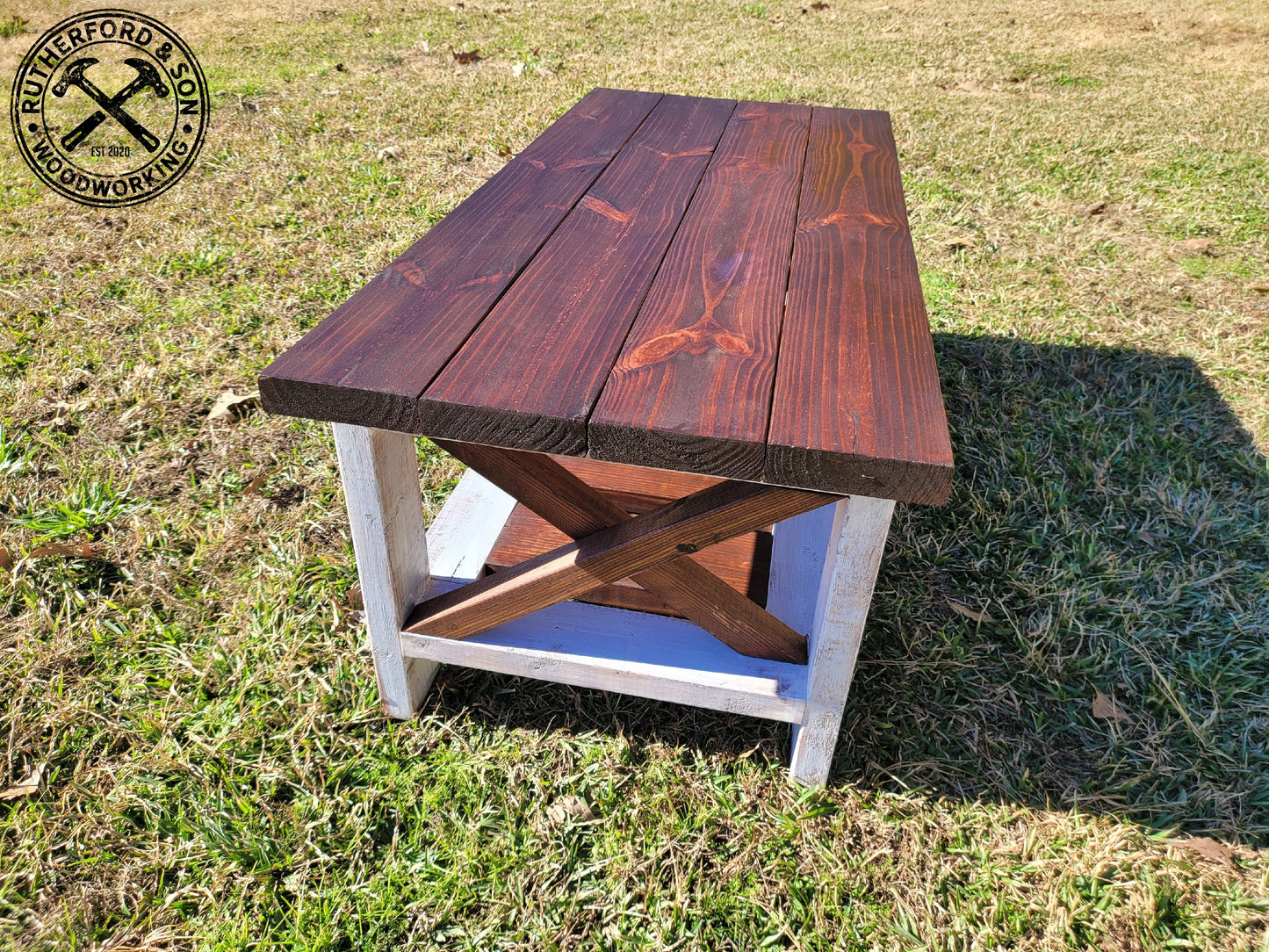 Traditional Farmhouse Coffee and End Table Set