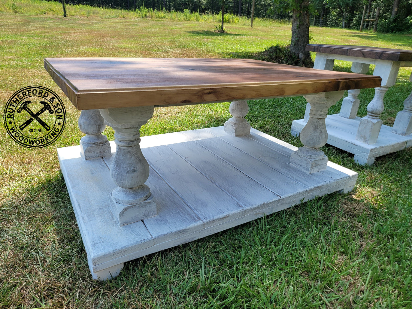 Louisiana Farmhouse Coffee and End Table Set