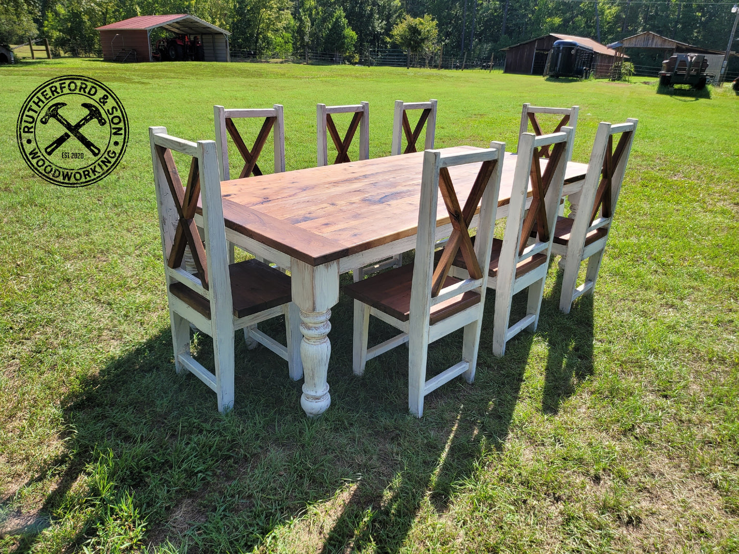 Walnut Farmhouse Table