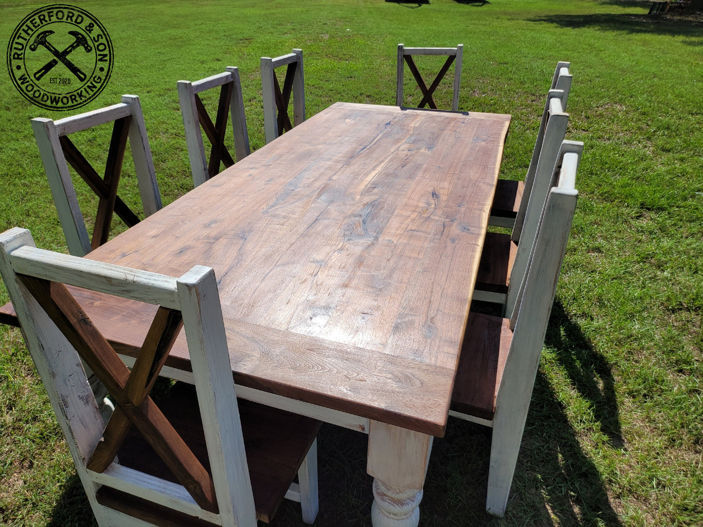 Walnut Farmhouse Table