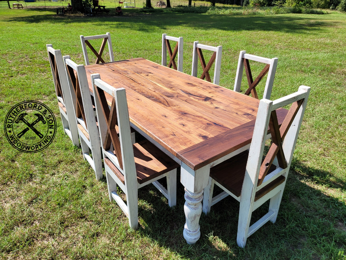 Walnut Farmhouse Table