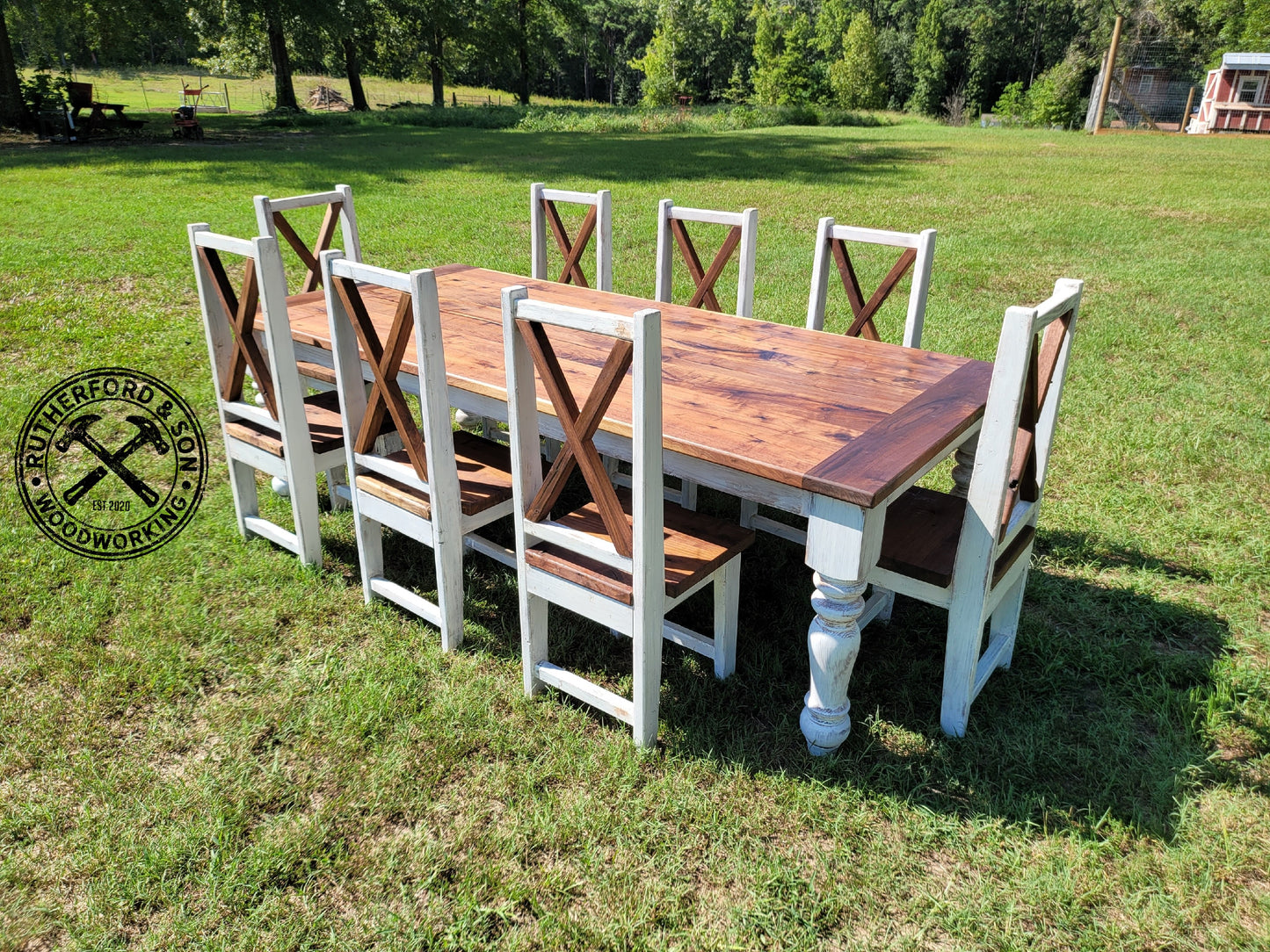 Walnut Farmhouse Table