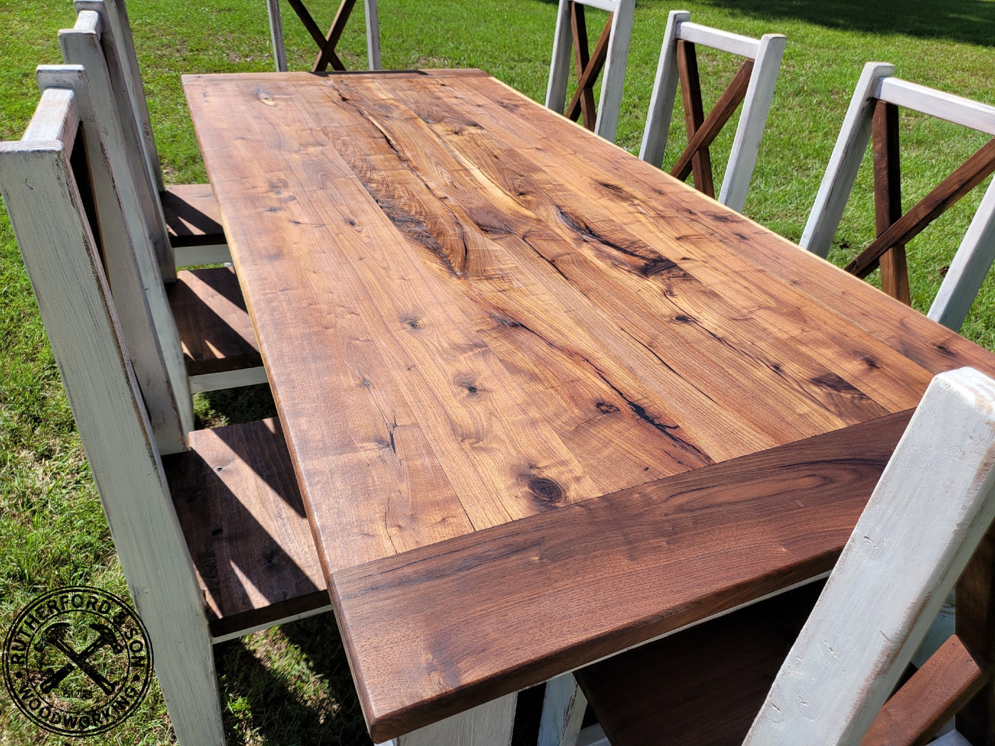 Walnut Farmhouse Table