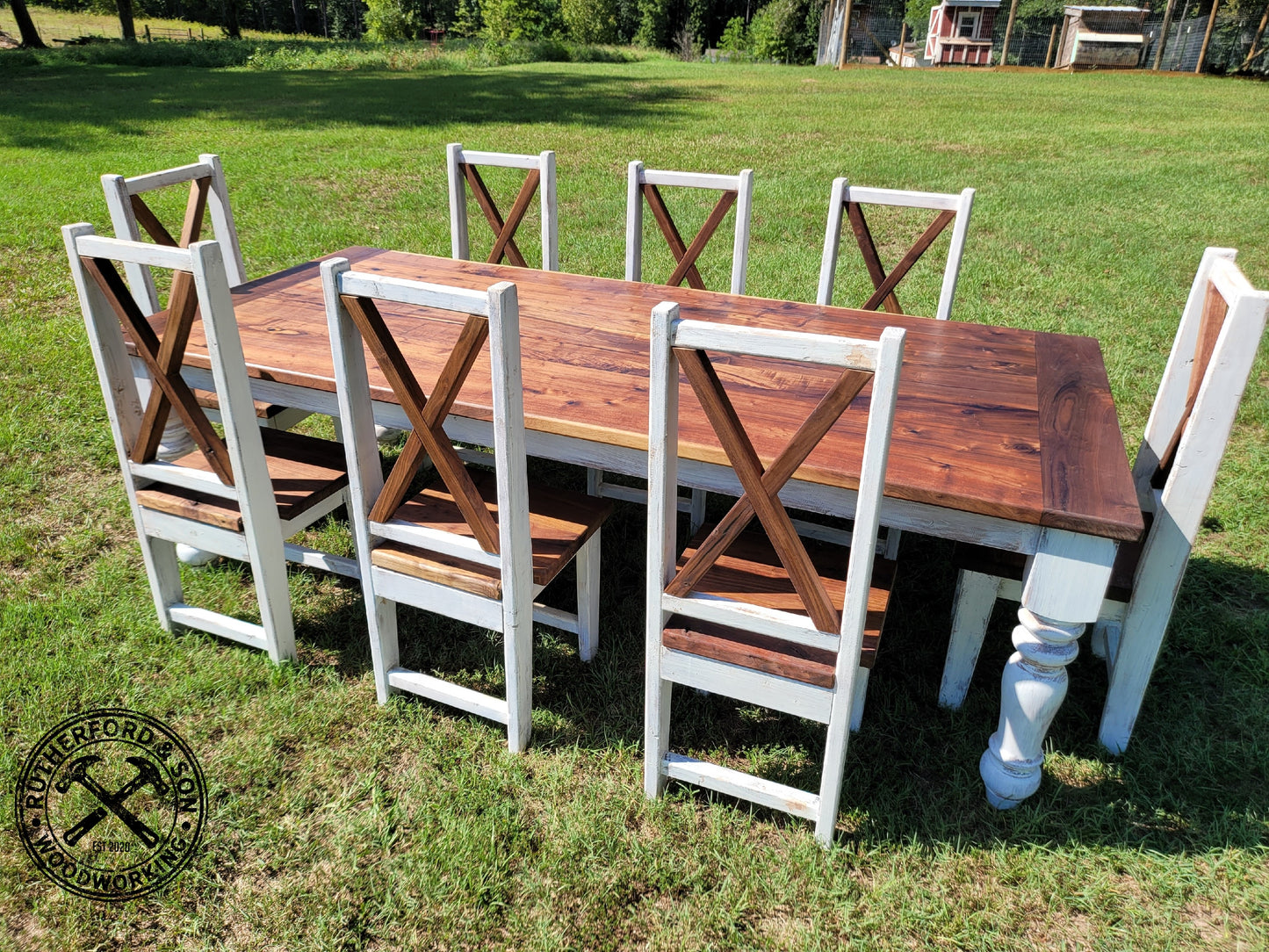 Walnut Farmhouse Table