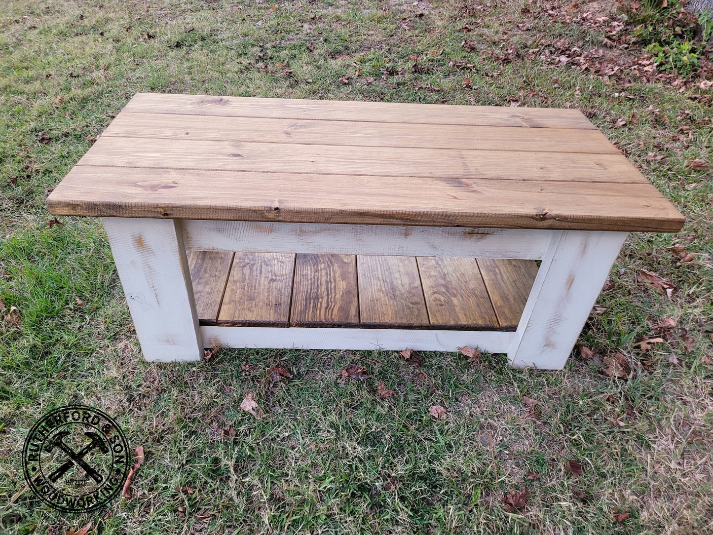 Traditional Farmhouse Coffee and End Table Set