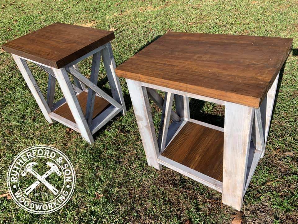 Small Town Farmhouse Coffee Table Set