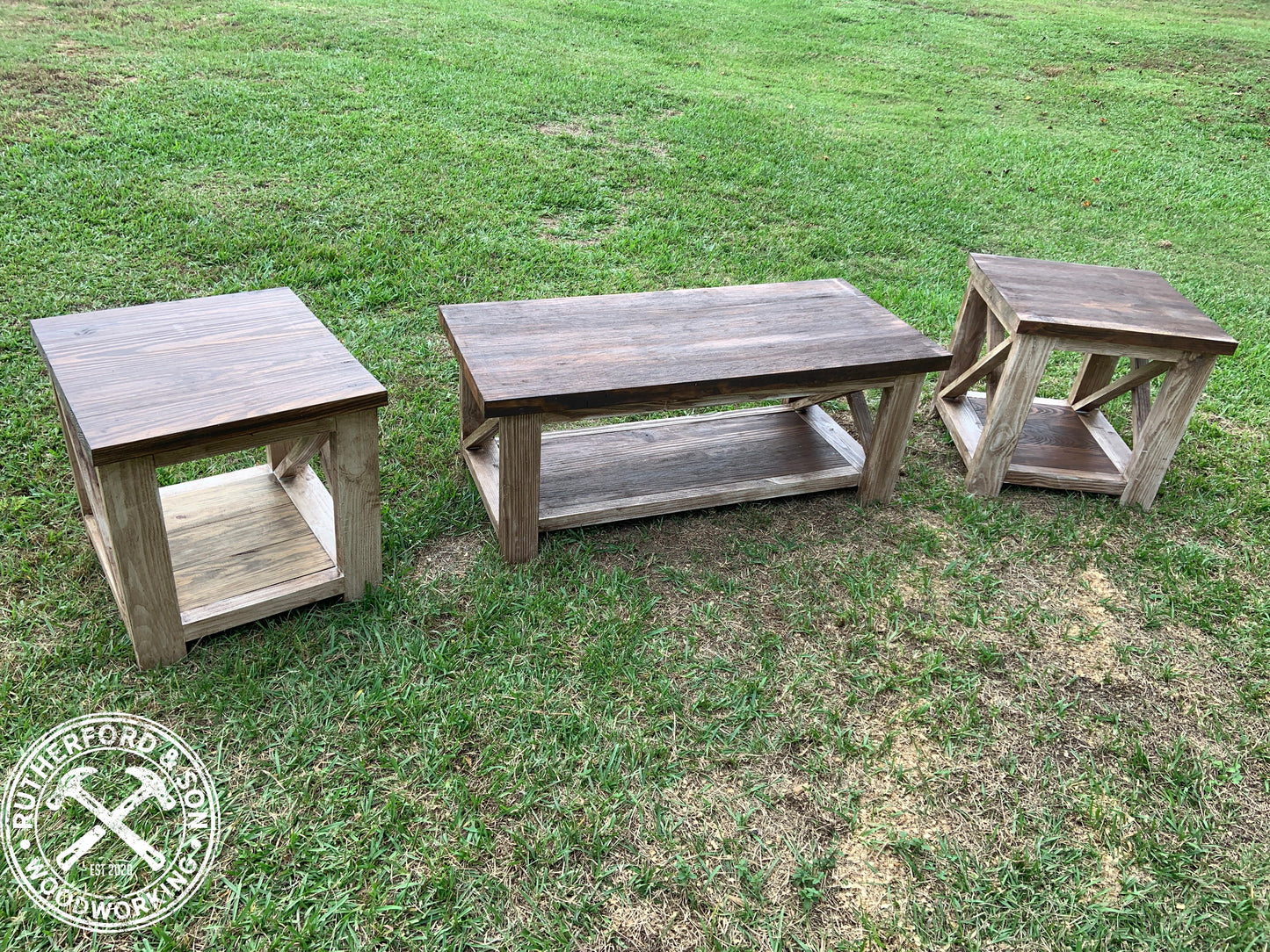 Small Town Farmhouse Coffee Table Set