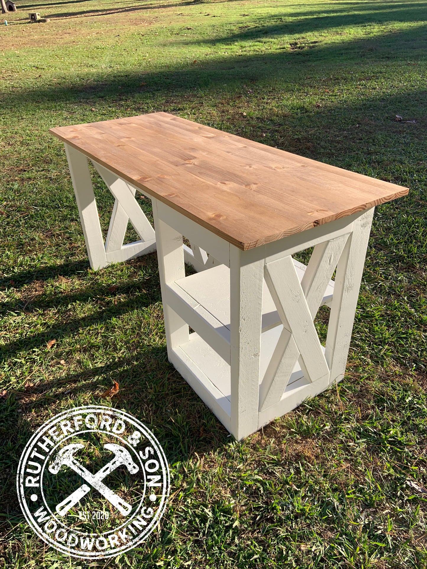 Farmhouse X Style Desk