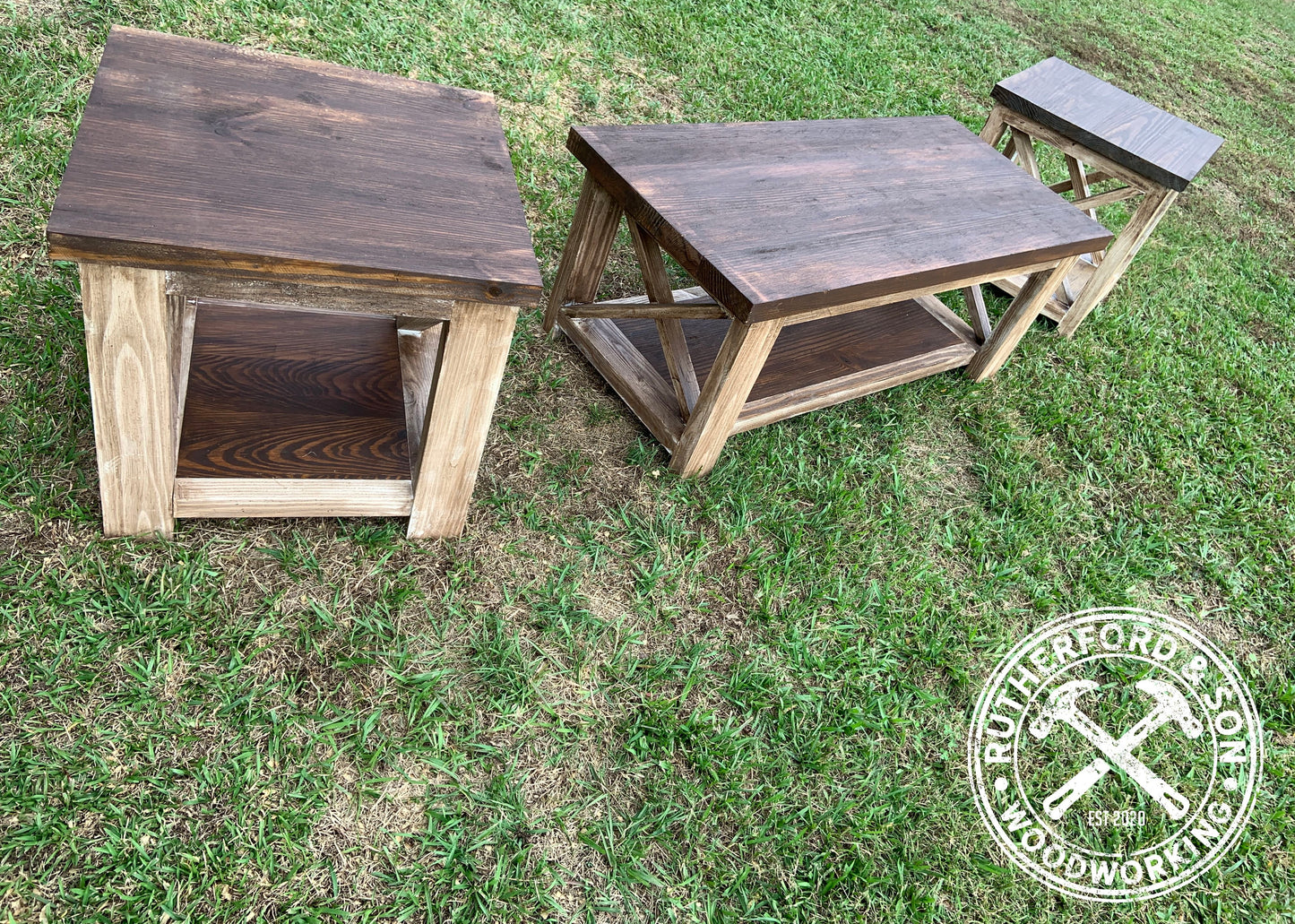 Small Town Farmhouse Coffee Table Set